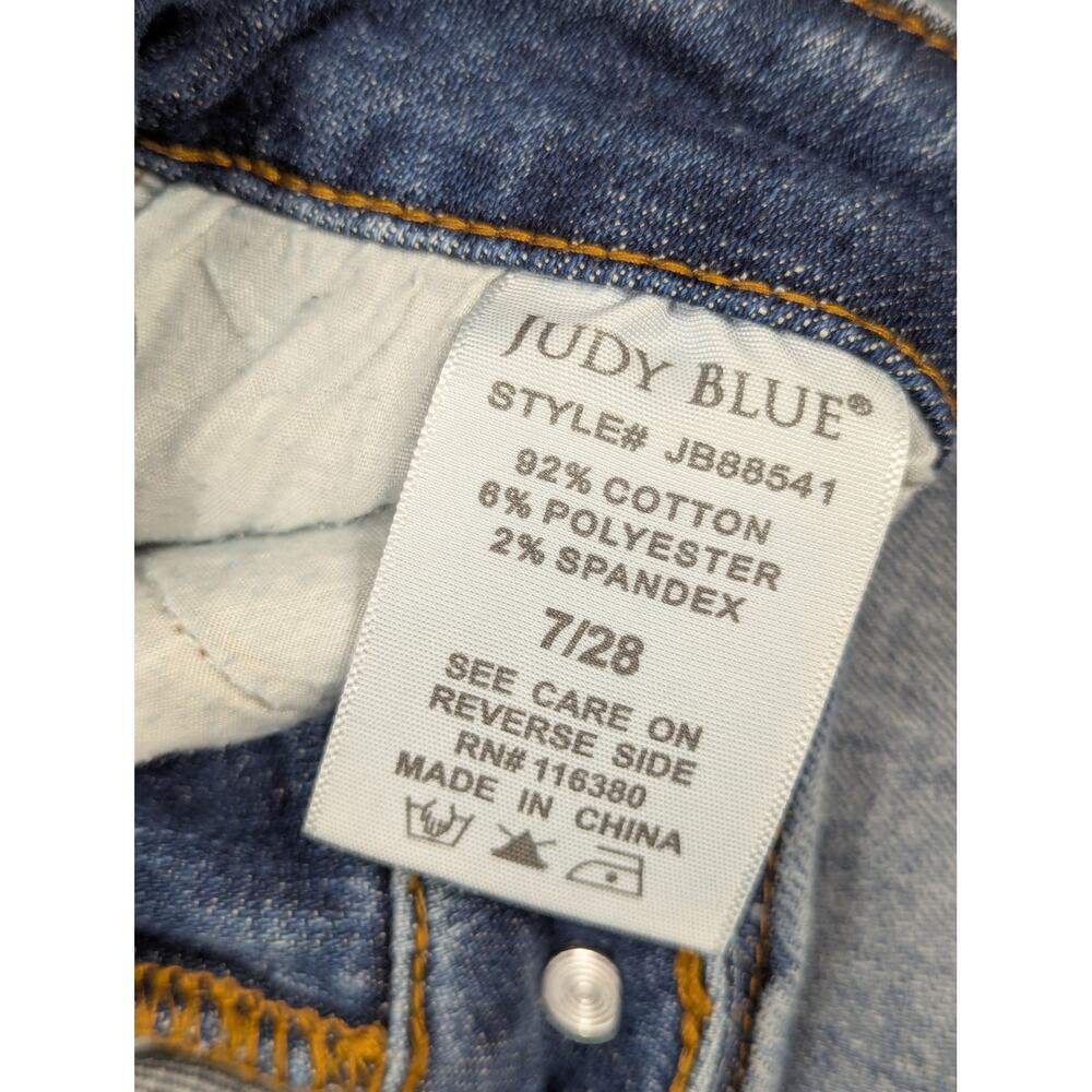 Women's Judy Blue Boyfriend High Rise Tall Jeans Size 7/28 - Picture 6 of 8